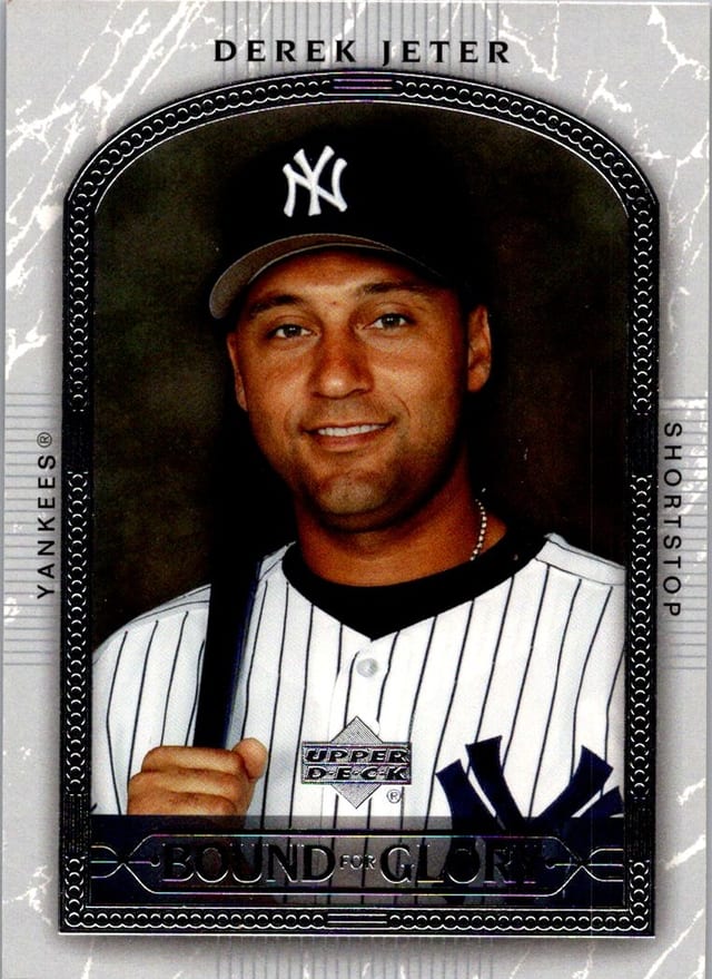 2005 Upper Deck Derek Jeter #454 Bound for Glory — front