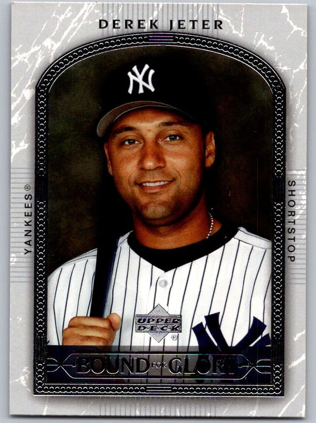 2005 Upper Deck Derek Jeter #454 Bound for Glory — front