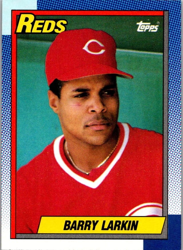 1990 Topps Barry Larkin #10 — front