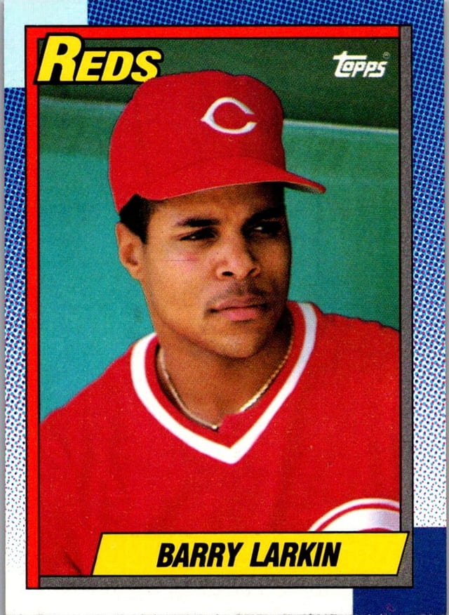 1990 Topps Barry Larkin #10 — front