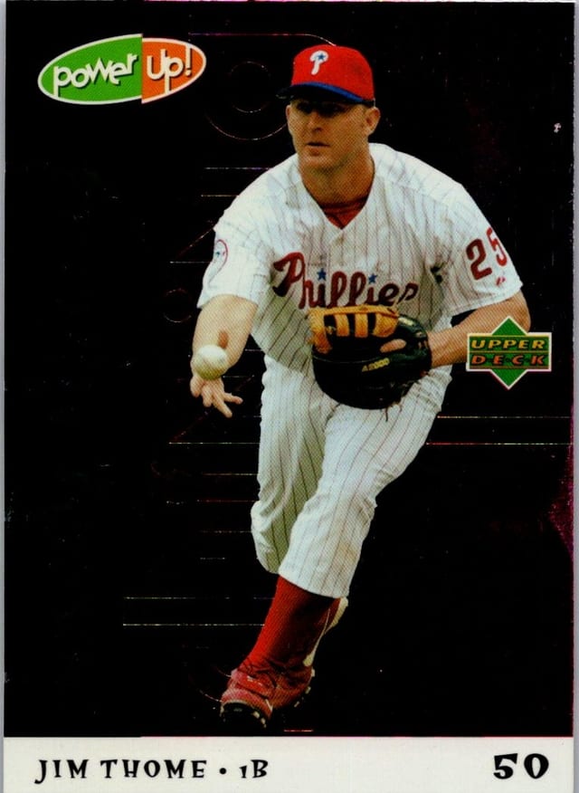 2004 Upper Deck Power Up Jim Thome #ST-59 Shining Through — front