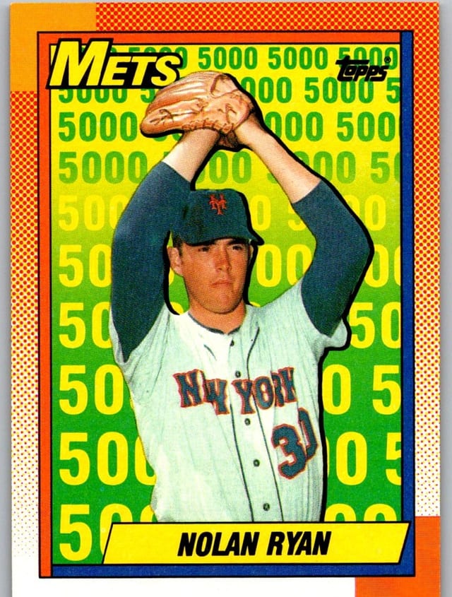 1990 Topps Salute Nolan Ryan #2 — front