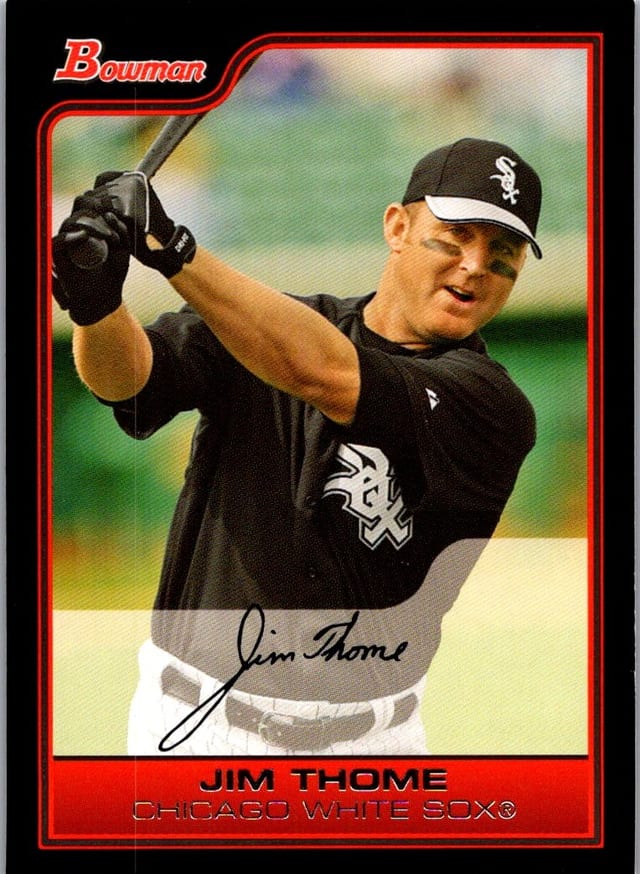 2006 Bowman Base Set Jim Thome #89 — front