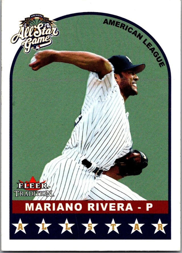 2002 Fleer Tradition Update Mariano Rivera #U324 — front