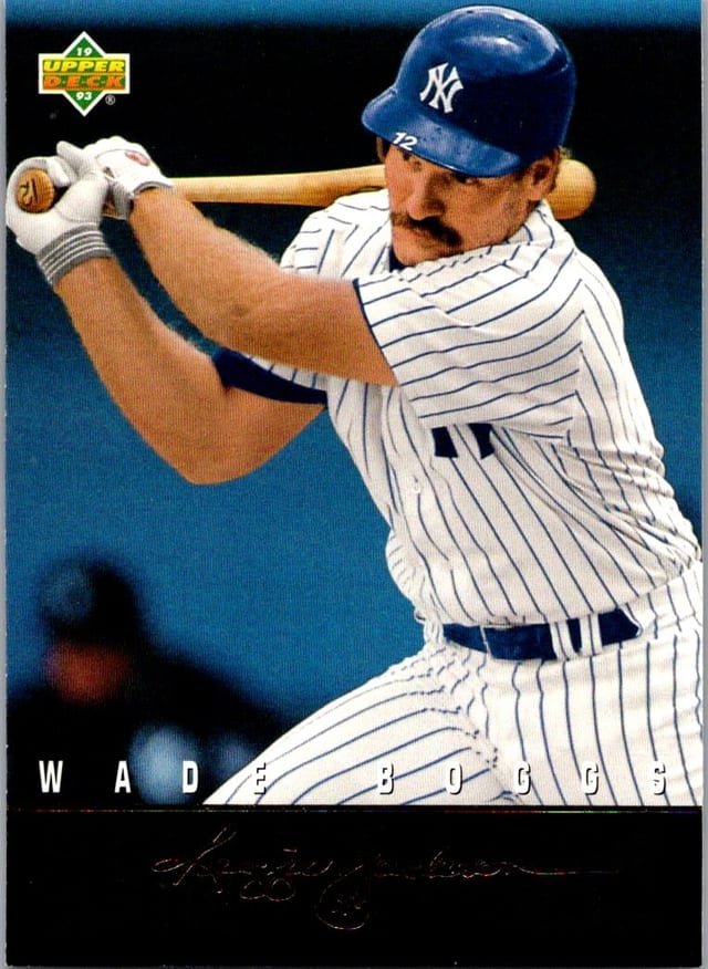 1993 Upper Deck Clutch Performers Wade Boggs #R2 — front
