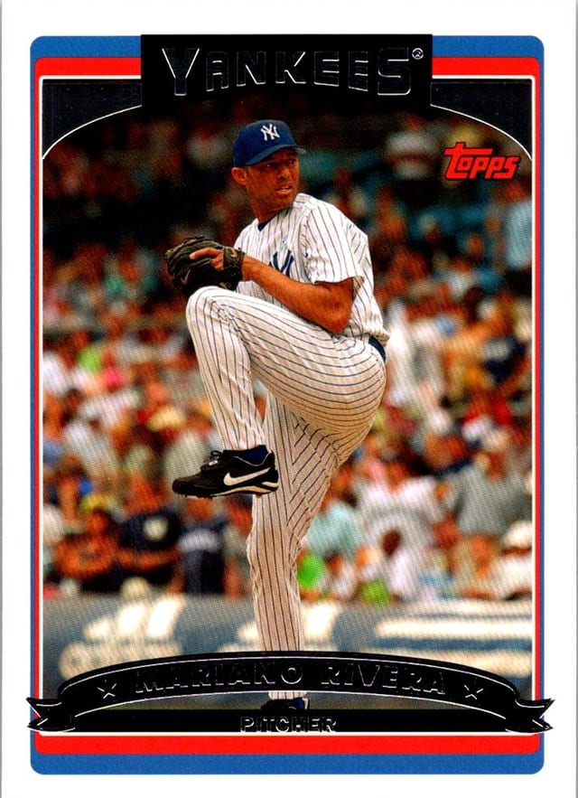 2006 Topps New York Yankees Team Set Mariano Rivera #NYY8 — front