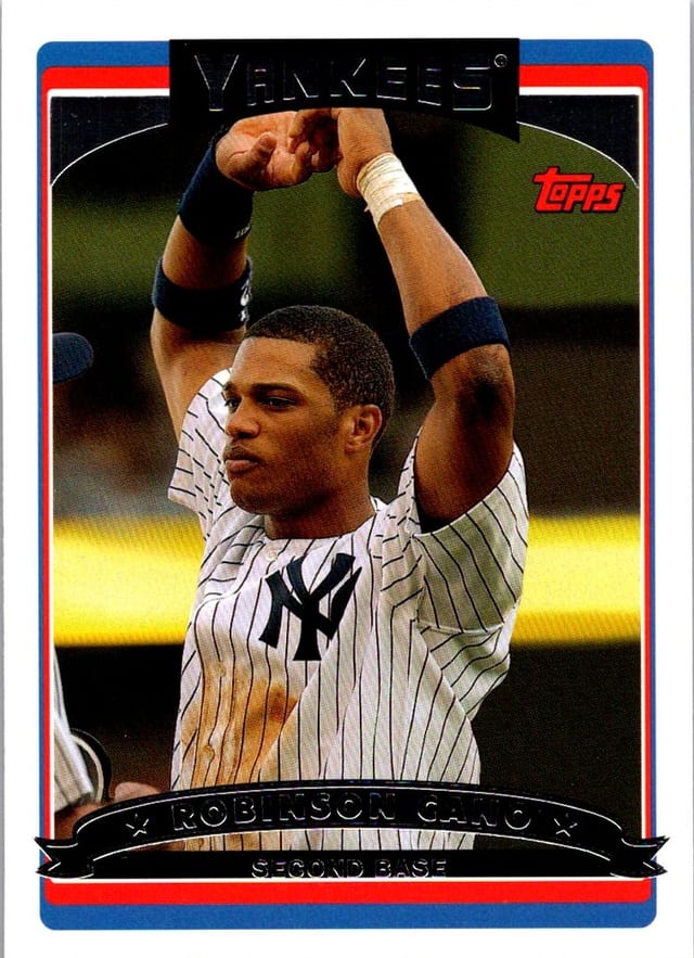 2006 Topps New York Yankees Team Set Robinson Cano #NYY6 — front