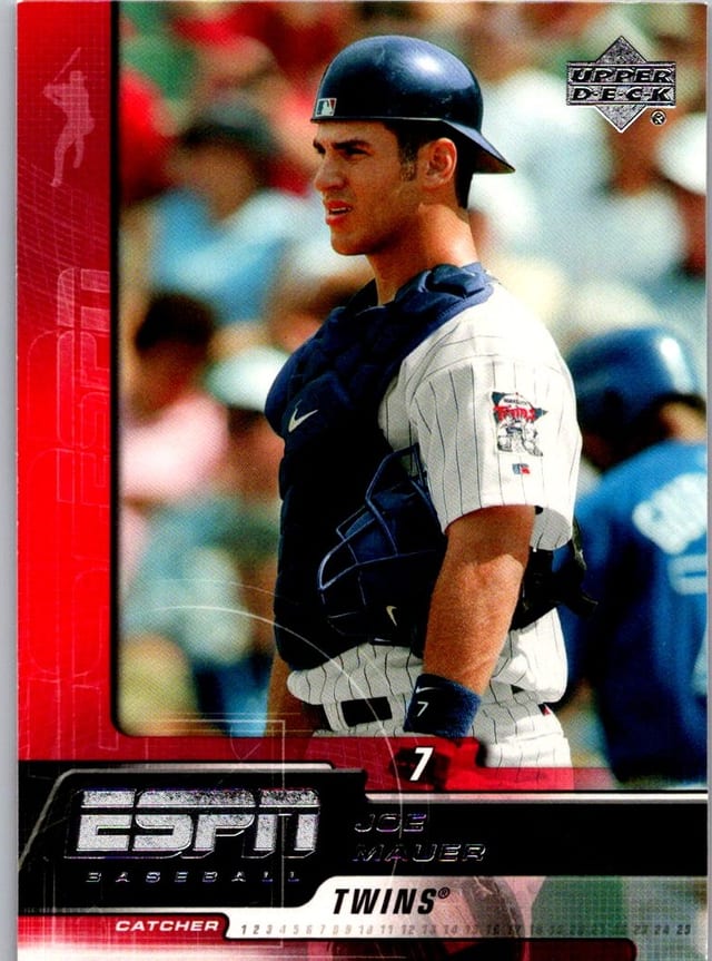 2005 Upper Deck ESPN Joe Mauer #50 — front