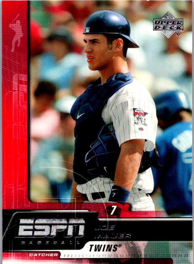 2005 Upper Deck ESPN Joe Mauer #50 — front
