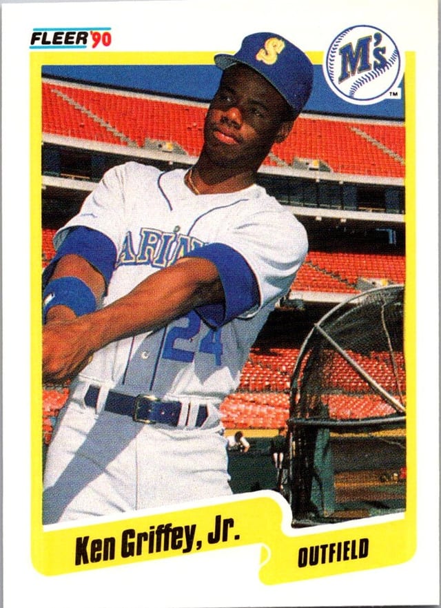 1990 Fleer Base Set Ken Griffey Jr. #513 — front