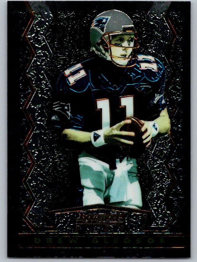 1994 Topps Stadium Club Drew Bledsoe #10 Bowman's Best — front