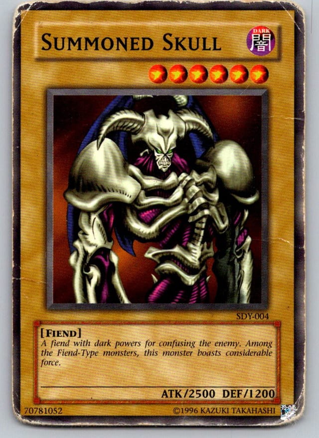 Summoned Skull — Starter Deck: Yugi SDY-004 — Common — Unlimited — front