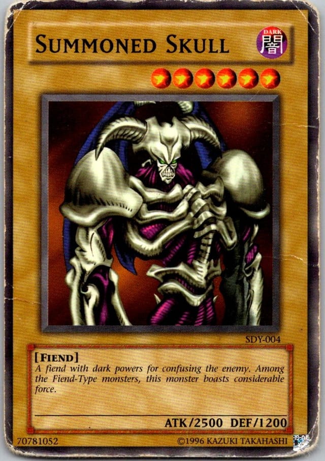 Summoned Skull — Starter Deck: Yugi SDY-004 — Common — Unlimited — front